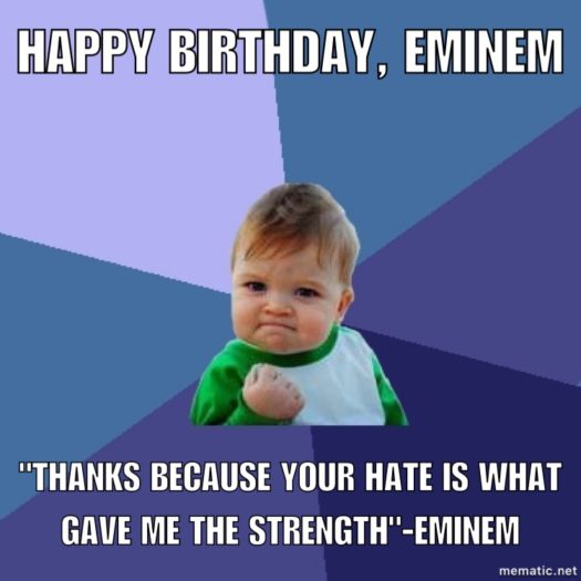 Happy Birthday Eminem